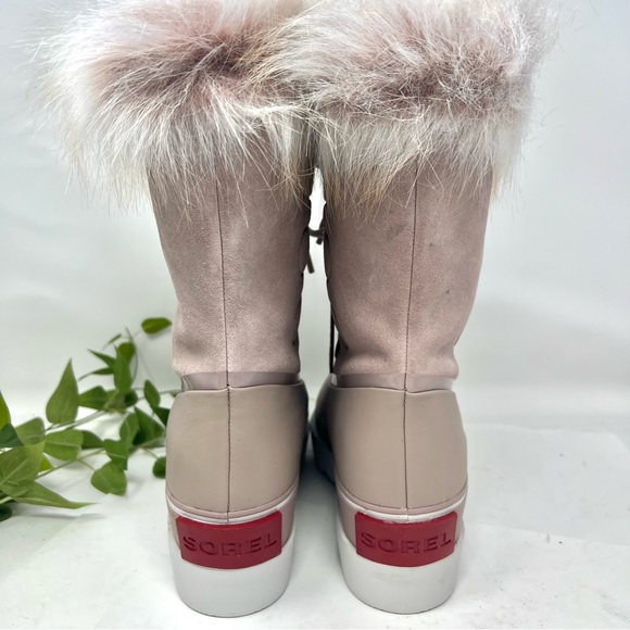 SOREL Joan of Arctic Next Faux Fur Waterproof Boot size 9.5 - Picture 11 of 15